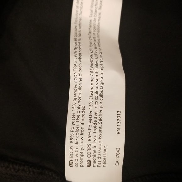 💕MARIKA💕 Hazel Bermuda Bike Shorts ~ Black Large L NWT - Picture 9 of 10